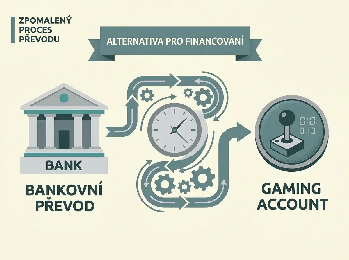 Bankovní převod jako levnější alternativa mobilního vkladu u Grandwinu