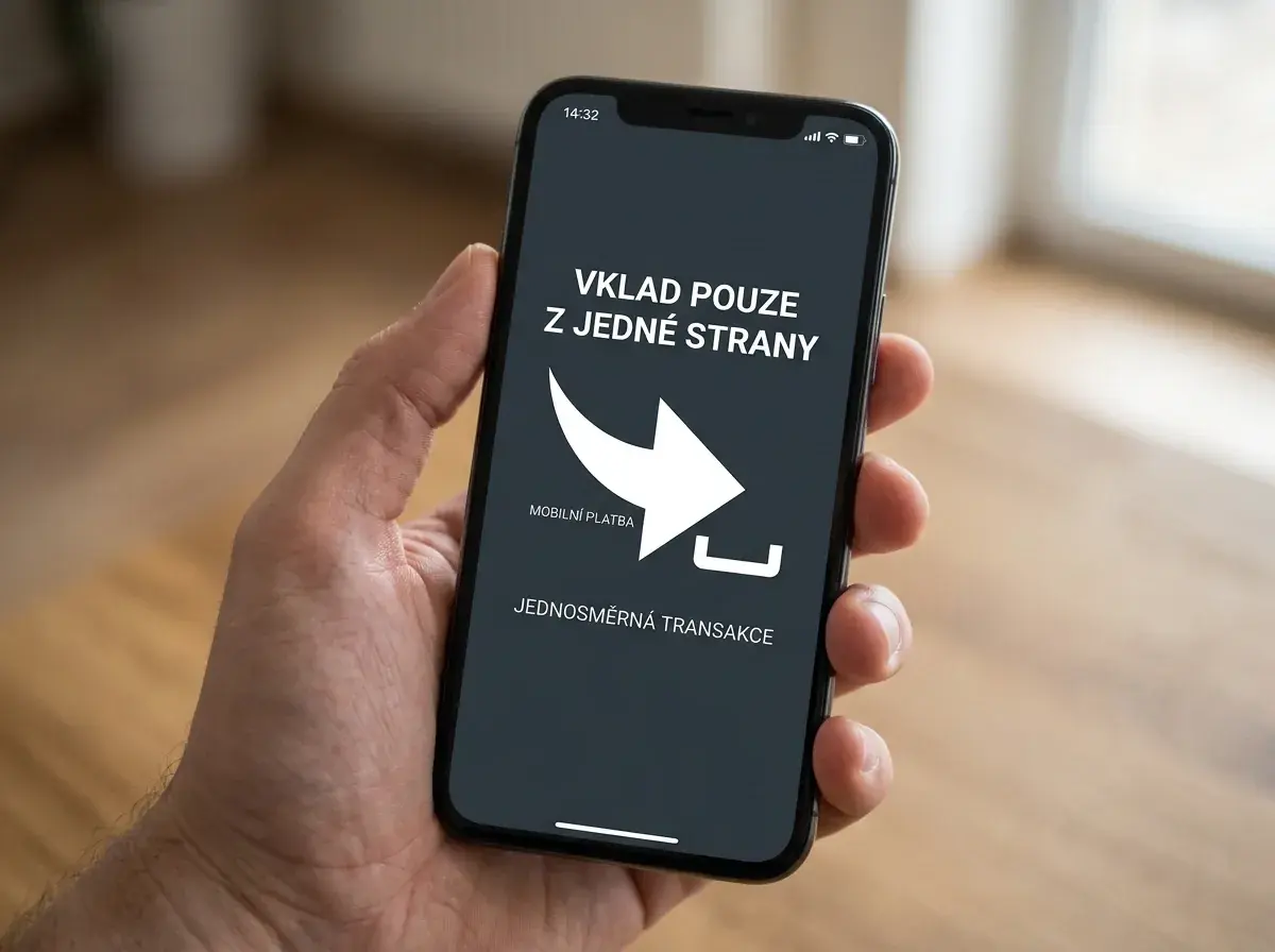Mobilní platba funguje jednosměrně, jen na vklad do casina