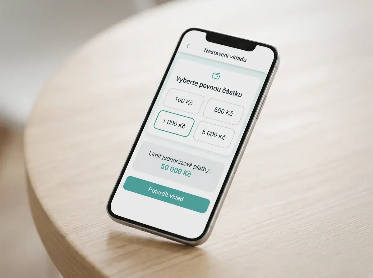 Pevné částky a limit jednorázové mobilní platby u casina Maxa
