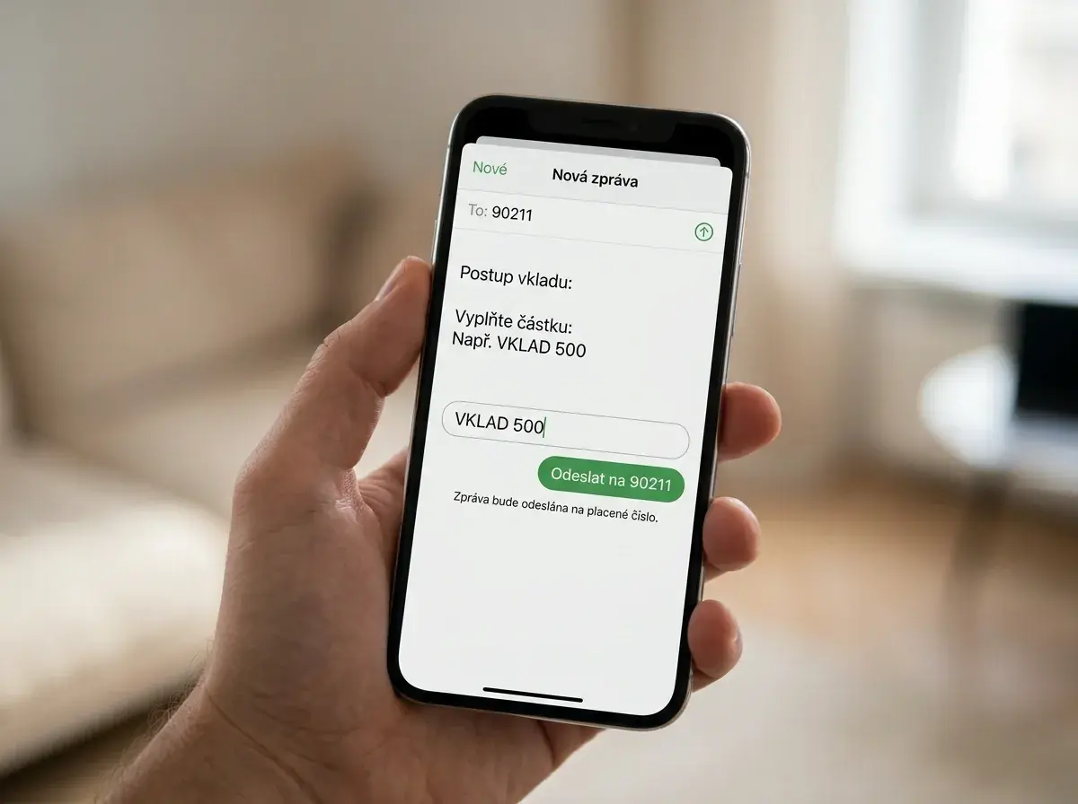 SMS vklad u casina Maxa přímou zprávou na číslo 90211