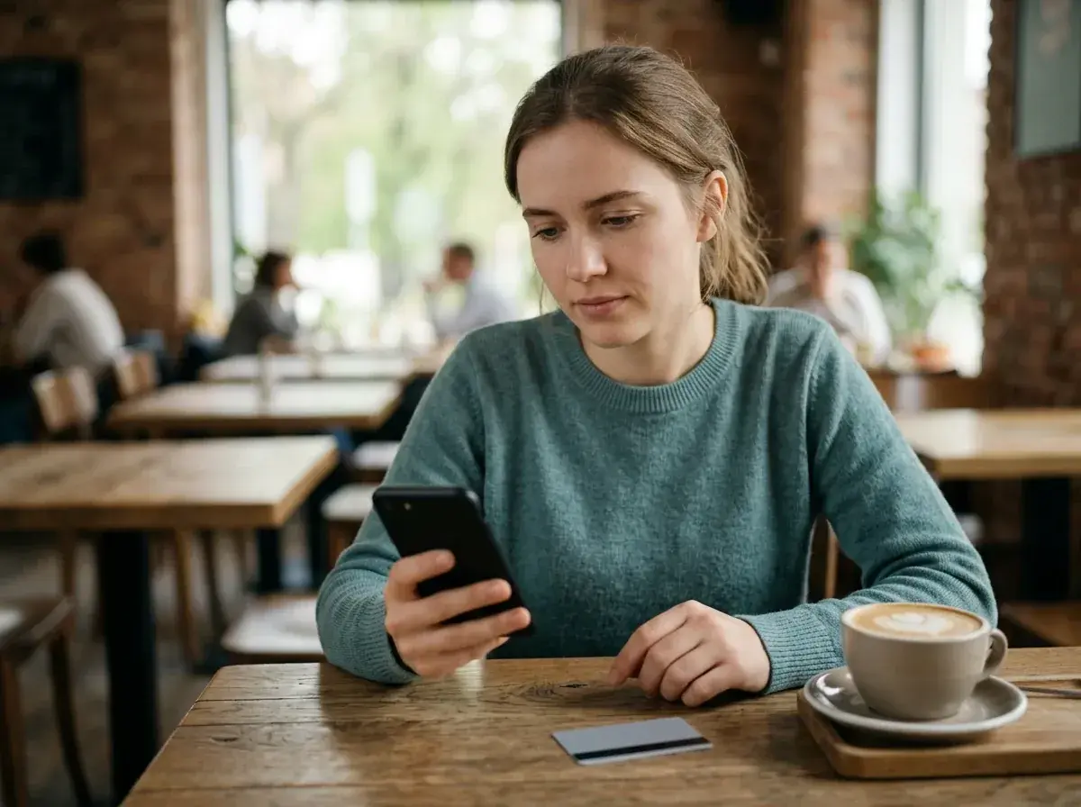 Hráč zvažuje vklad přes mobil nebo platební kartu u online casina