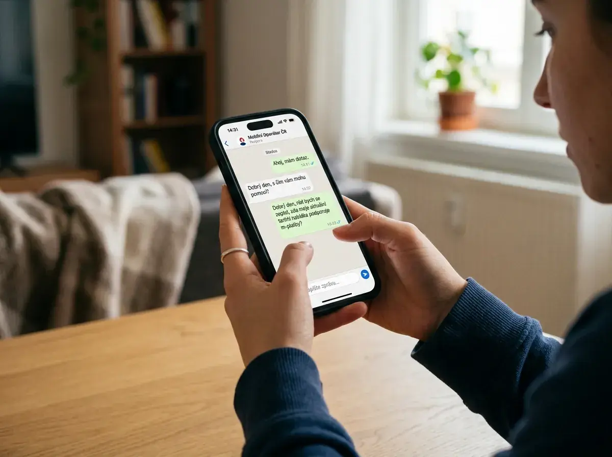 Ověření podpory M-platby u virtuálního operátora dotazem a testem