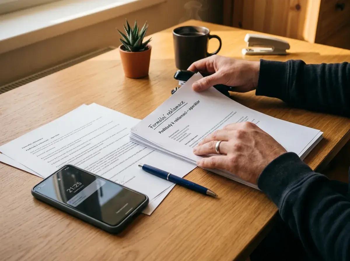 Postup podání reklamace mobilní platby u operátora krok za krokem