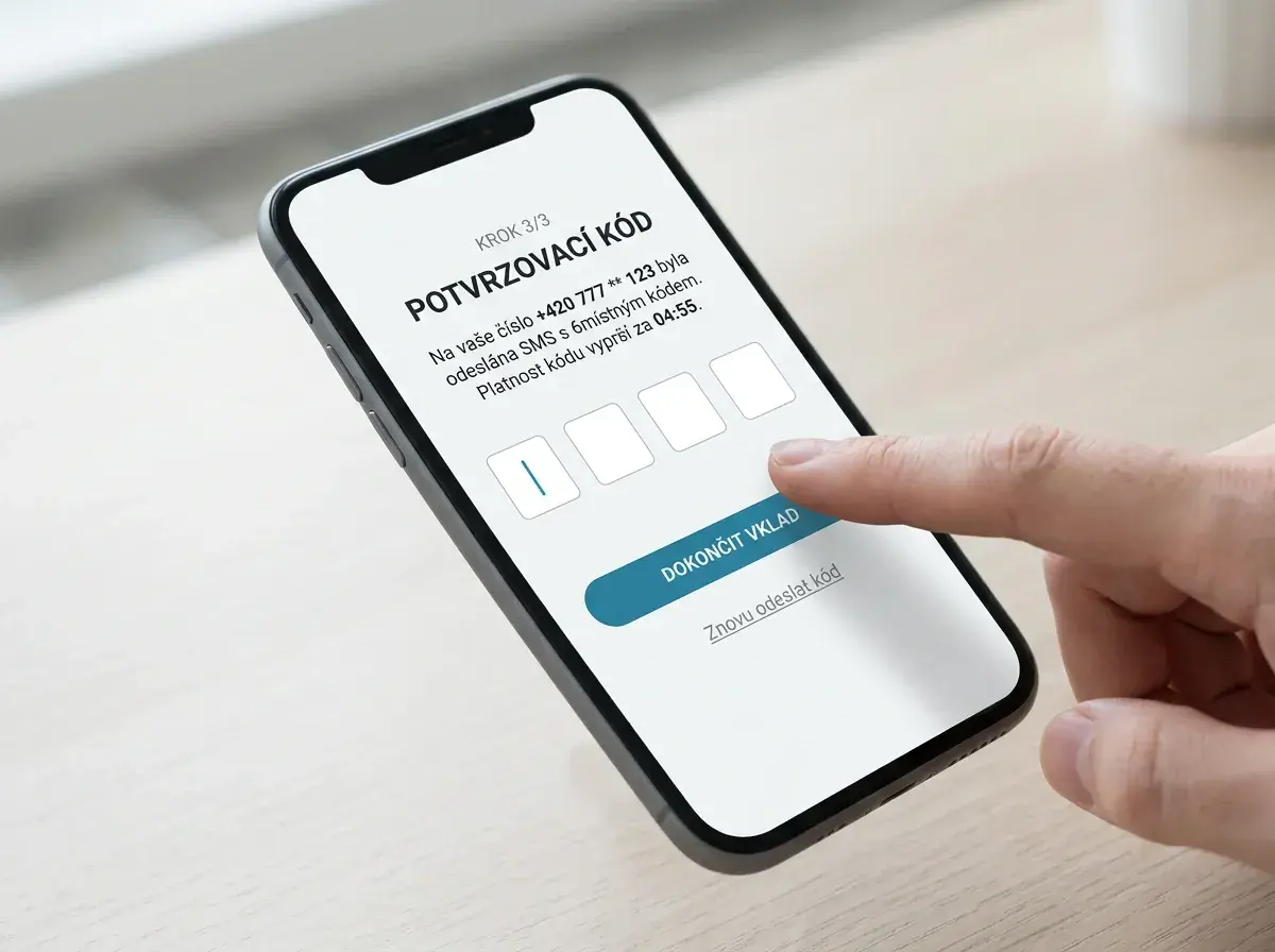 Potvrzovací SMS jako poslední krok mobilního vkladu do casina