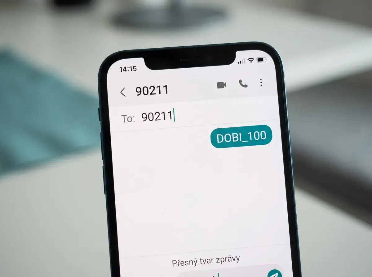 Vklad u Tipsportu přímou SMS na 90211 s přesným tvarem zprávy