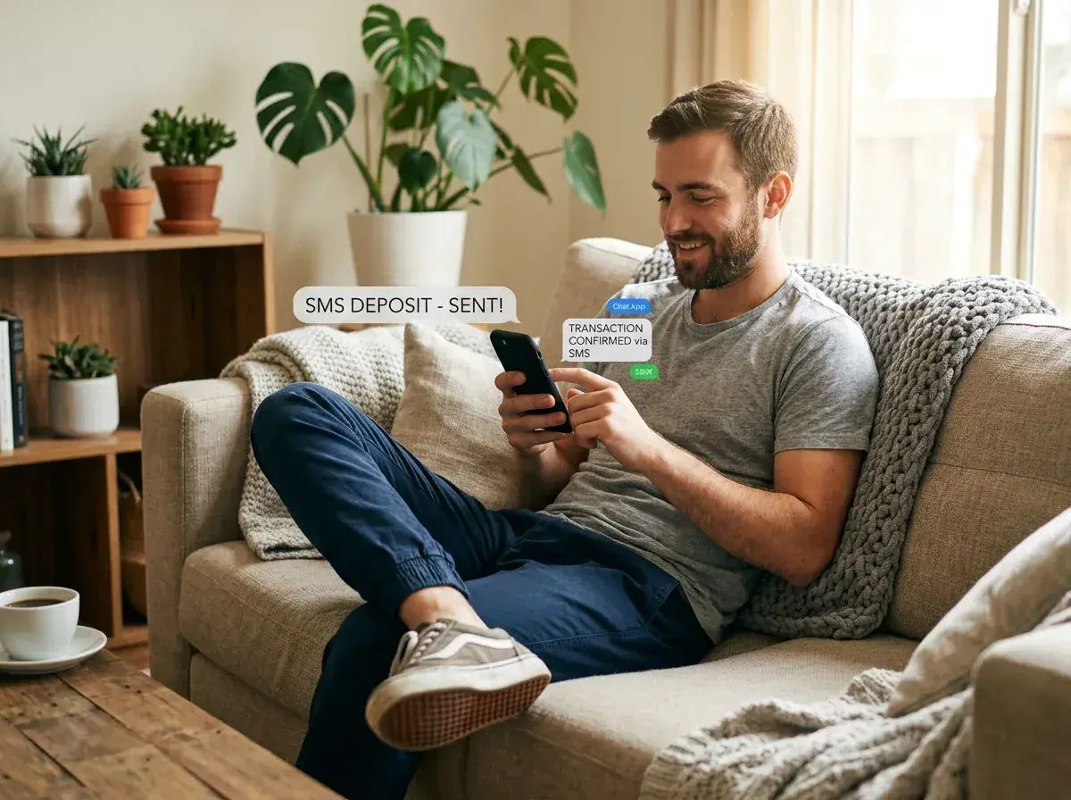 Mobilní vklad bez peněženky přes přímou SMS na 90211